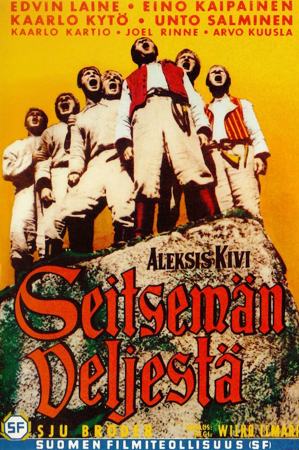 Seitsemän_veljestä_DVD